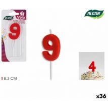 Set of candles Algon 36 pièces)