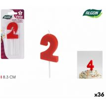 Set of candles Algon 36 pièces)