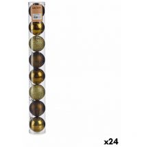 Set of Balls of Christmas Balls Green Plastic ø 7 cm (24 pcs.)