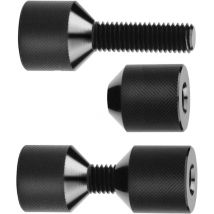 Ensemble de broches à deux trous de 2,8 cm, broches à 2 trous en aluminium compatibles avec les brides asme de 68 kg de 1,2 cm à 35,6 cm