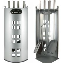 Ensemble de cheminée 5 pièces en acier inoxydable