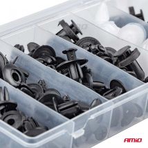 Goupilles De Voiture, Clips, Lot De 100 Amio-02830