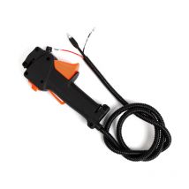 Gabrielle - Ensemble de commande de débroussailleuse-câble de déclenchement de poignée de commutateur de tondeuse à gazon, commutateur de câble