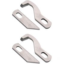 Keyoung - Ensemble de couteaux de surjeteuse supérieur et inférieur compatible avec/remplacement pour la marque Singer S14-78 Pfaff Brand Element