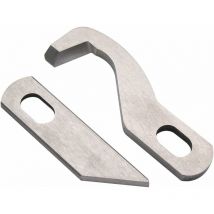 Ensemble de couteaux de surjeteuse supérieur et inférieur compatible avec/remplacement pour la marque Singer S14-78 Pfaff Brand Element 1450OL