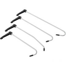 Hommoo - The Living Store Ensemble de débosselage sans peinture 4 pcs - Kit De Débosselage - Outil De Réparation Auto - Débosselage Sans Peinture