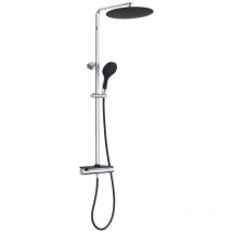 Eisl - Ensemble de douche de tête et mitigeur thermostatique grande vita