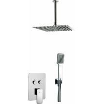 Ensemble De Douche Encastré 2 Voies Mur Skara Plafond - Källa