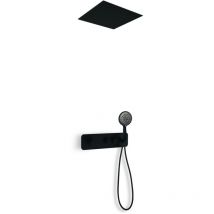 Paini France - Ensemble de douche à encastrer Spirit pvd Noir Mat Brossé