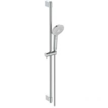 Ideal Standard - Idealrain Evo Jet - Set de douche Circle, barre 900 mm avec douchette, 3 jets, chrome B2237AA