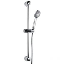 Disflex - Ensemble de douche sur barre 3 jets Indra chromé