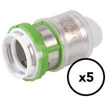 Ensemble de douilles de sertissage pour Raccord MultiSkin métallique à sertir- Diamètre 26x3 - Pièces détachées - Vendus par 5 - MultiSkin pour