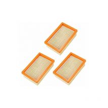 Lablanc - Ensemble de filtres de remplacement pour aspirateur karcher - Bestlymood 3 pièces série plat plissé pour MV4 MV5 MV6 WD4 WD5 WD6 p Premium