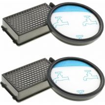 Hyy Ar - Ensemble de filtres Hepa Hoover pour aspirateurs cycloniques Rowenta Compact Power – Compatible avec plusieurs modèles (par exemple,