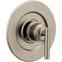 Ensemble de garniture de douche à poignée unique Moen UT2901BL Gibson m-core 3-Series, valve requise, brossé