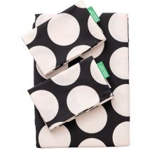 Benetton - ensemble de housse de couette king 4PCS : housse de couette (260x240CM avec ourlet de 30CM) + drap housse (200x200 avec rabat de 30CM) + 2