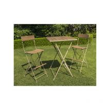 Chalet&jardin - Ensemble haut en robinier - mange debout