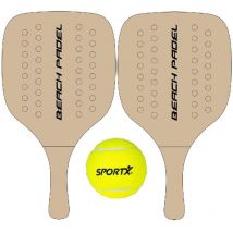 Summertime - Ensemble de Padel de Plage en Bois