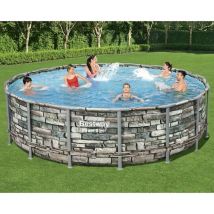 Torana - Ensemble de piscine Power Steel 488x122 cm