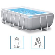 Intex - Ensemble de piscine Prism Frame rectangulaire 300x175x80 cm