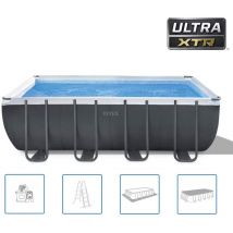 Intex - Ensemble de piscine Ultra xtr Frame Rectangulaire 549x274x132 cm
