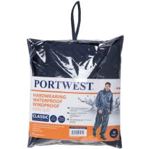 Ensemble de pluie (veste+pantalon) Marine 5XL