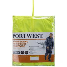 Ensemble de pluie (veste+pantalon) Jaune 2XL