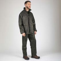 Ensemble de pluie RAINY – Veste et gilet de travail – Taille XXL – 100% Polyester, Imperméable, Enduction PVC