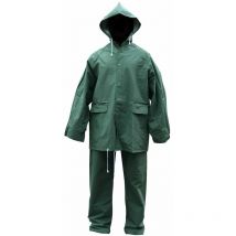 Ensemble de pluie - Veste et Pantalon bruine vert xxl - Rouchette