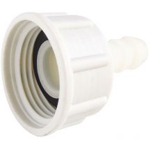 Ensemble de raccordement droit à écrou tournant pour tuyau de machine à laver