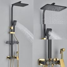 Suguword - Système de douche Colonne de douche,robinet de douche de baignoire,pulvérisateur de douche de pluie,douche bidet,douche à main