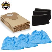 Fixedbyu - Ensemble de sacs et de filtres, convient pour aspirateur eau et poussière Einhell tc-vc 1800