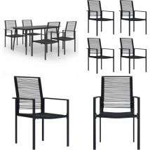 Vidaxl - Ensemble à manger de jardin 5 pcs - Table De Jardin - Salon De Jardin - Mobilier De Jardin - Set De Jardin - Ensemble De Table Et Chaises