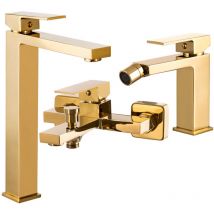 Ensemble De Salle De Bain Or Baignoire Bidet Ister