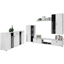 Mobilier1 - Ensemble de salon Tucson 169, Blanc