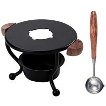 Ensemble de sceaux de cire, chauffe-joints de cire, ensemble de tampons de sceaux de cire, outil de four de fusion avec cuillère de fusion de cire