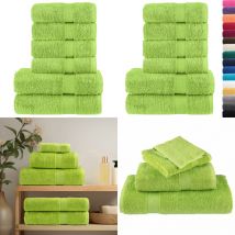 Ensemble de serviettes de qualité supérieure solund 6 pcs - Serviettes De Bain - Ensembles De Serviettes - Serviettes En Coton - Serviettes Douces