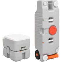 Torana - Ensemble de toilette et réservoir d'eau de camping portable
