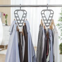 Ensemble d'Organisateurs de Cintres Orzer Innovagoods 2 Unités