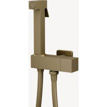Ensemble douchette wc - Doré brossé