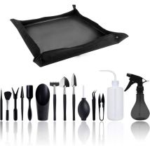 Csparkv - Ensemble d'outils de Jardin, Mini Ensemble d'outils de Jardin Intérieur, Ensemble Complet d'outils, Adapté à la Plantation en Intérieur ou