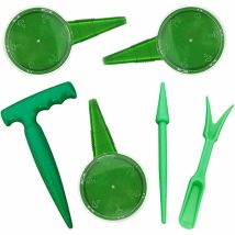 Ensemble d'outils de planteur de 6 pièces, outil de transplantation charnu, outil de jardinage, planteur, planteur, planteur réglable, planteur,