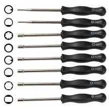 Ensemble d'outils de réglage de carburateur 8 pièces, tournevis de carburateur nettoyage réparation de moteur