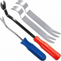 Ersandy - Ensemble d'outils de Retrait de Garniture Automatique, Ensemble de 4 pièces, Outil d'installation de Radio de Panneau de Tableau de Bord de