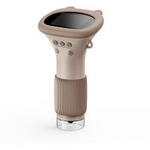 GTA - lifcausal Microscope Junior Lumineux avec Écran 2 Pouces Grossissement 1000X Caméra Microscopique Portable Miniature Idée Cadeau
