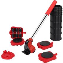 Ensemble élévateur de meubles robuste 14 pièces – Kit de déménagement de meubles sur roulettes – Ensemble élévateur de meubles – Pour meubles lourds,
