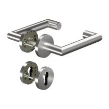 Ensemble FS CORE+8907/6501/6612 Alu.AL D/D TS 38-63mm PZ rd.Gauche/Droite OGRO