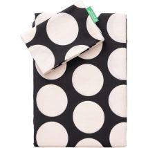 Ensemble housse de couette Benetton 4 pièces king: housse de couette (250X230CM avec ourlet de 30CM) + drap housse (200X200 avec rabat de 30CM) + 2