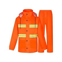 Ensemble imperméable à l'eau haute visibilité réfléchissant robuste Outdoor all Sports Rain set XL pour hommes