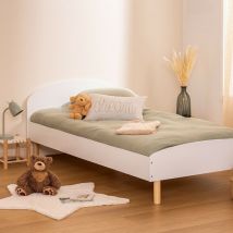 Laïba Kids - Ensemble Lit simple Cocoon Magique 90x190 + Matelas Enfant 190x90